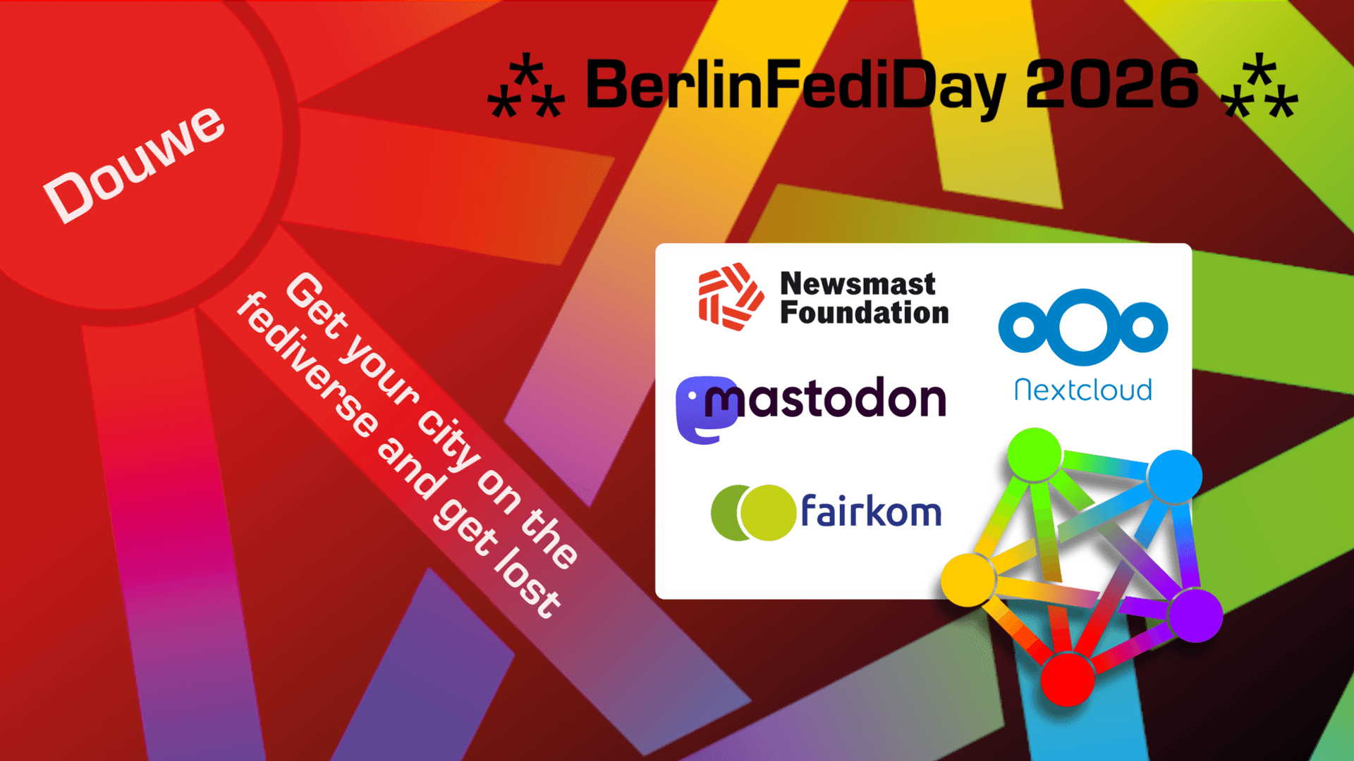Douwe - Get your city on the fediverse and get lost - FediDay2026